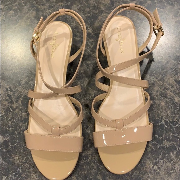 Cole Haan Shoes - Cole Haan strap wedge sandals.